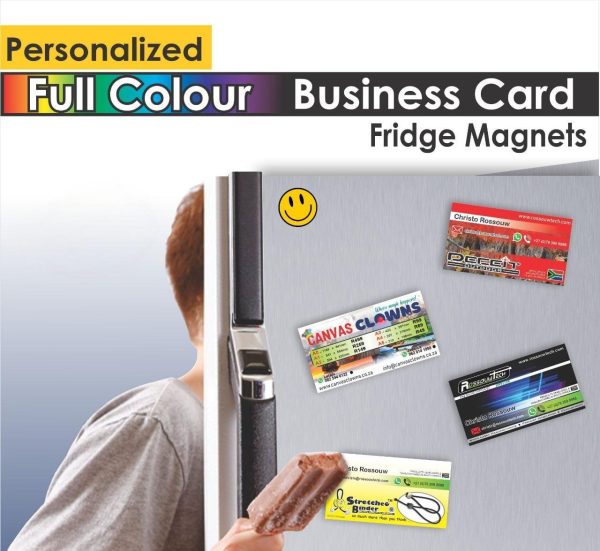 Promotional Business Card Paper Fridge Magnet with DL Layer for Custom Advertisement - Image 4